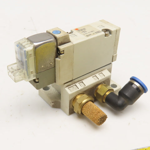 SMC SYJ5140-5LZ Single Solenoid Pneumatic Directional Valve 4 Port G1/8 24VDC