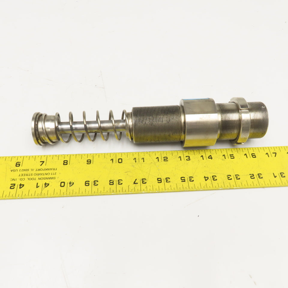Hansung UPA4275 Industrial Shock Absorber 75mm Stroke M42×1.5 Thread 750Nm