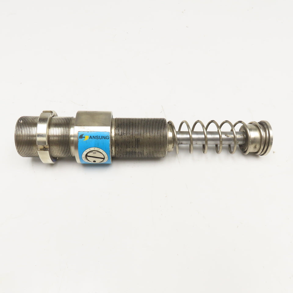 Hansung UPA4275 Industrial Shock Absorber 75mm Stroke M42×1.5 Thread 750Nm