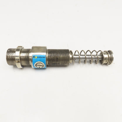 Hansung UPA4275 Industrial Shock Absorber 75mm Stroke M42×1.5 Thread 750Nm