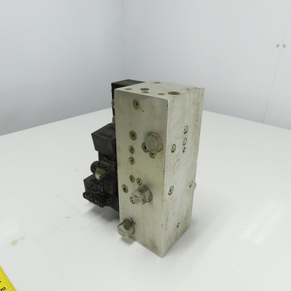Compact Controls CP11421 Hydraulic Manifold Block 11"x 3-15/16" 20VDC Coils