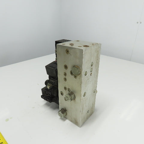 Compact Controls CP11421 Hydraulic Manifold Block 11"x 3-15/16" 20VDC Coils