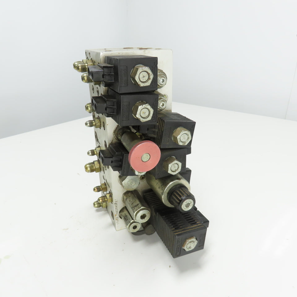 Compact Controls CP11421 Hydraulic Manifold Block 11"x 3-15/16" 20VDC Coils