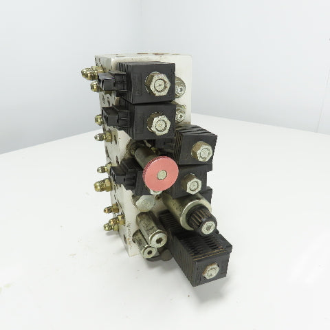 Compact Controls CP11421 Hydraulic Manifold Block 11"x 3-15/16" 20VDC Coils