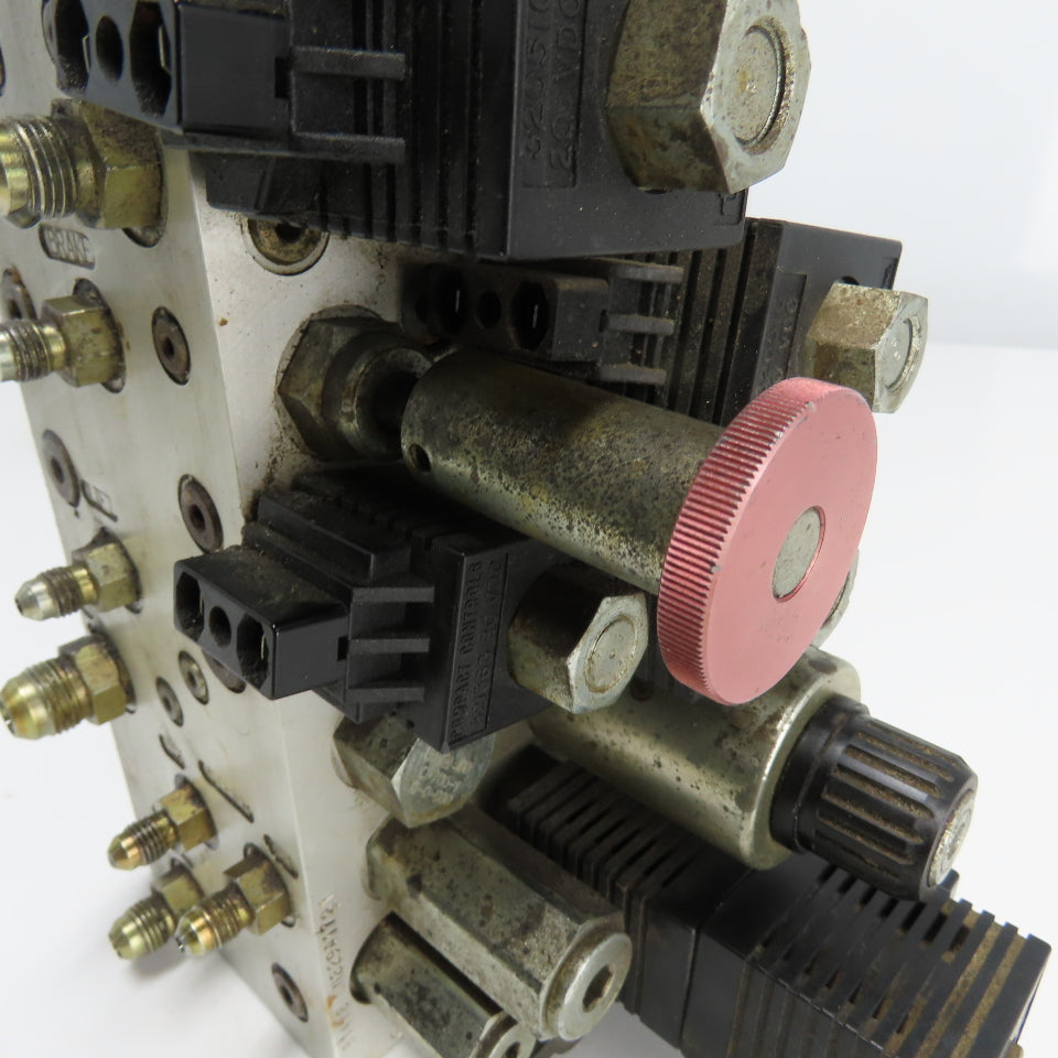 Compact Controls CP11421 Hydraulic Manifold Block 11"x 3-15/16" 20VDC Coils
