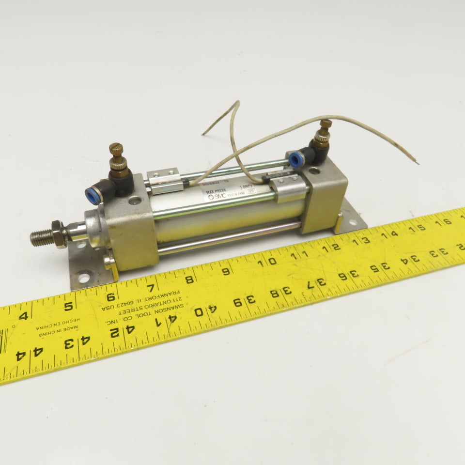 SMC MDBB32-75 32mm Bore 75mm Stroke Double Acting Air Cylinder