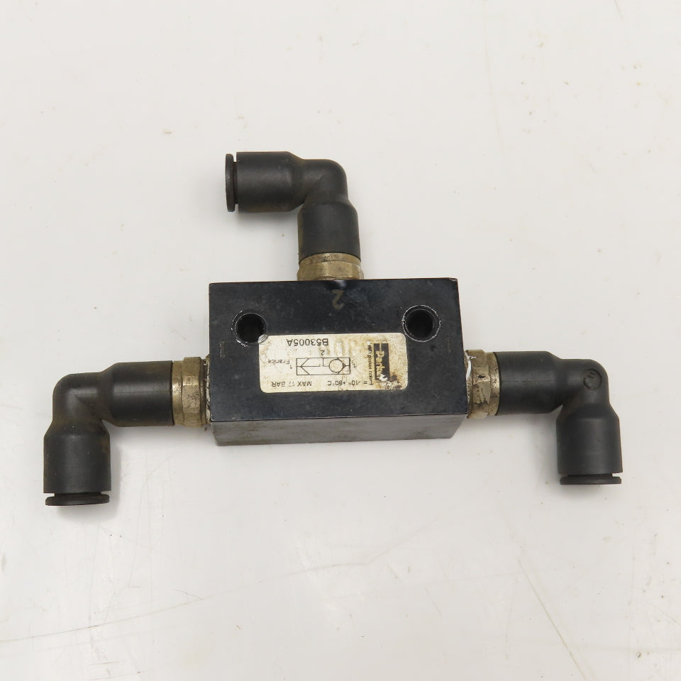 Parker B53005A 3 Port Pneumatic Shuttle Valve G1/4