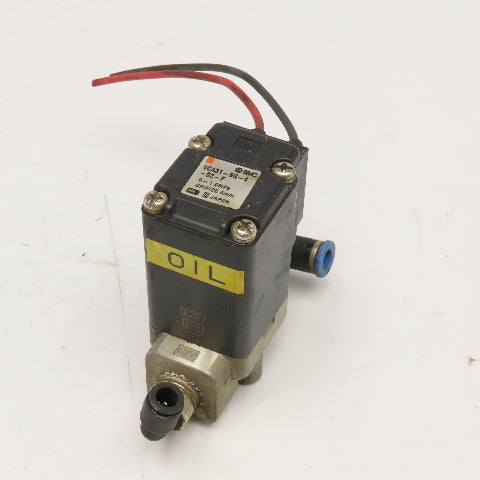 SMC VCA31-5G-4-02-F Direct Operated 2 Port Solenoid Valve 24VDC G1/4
