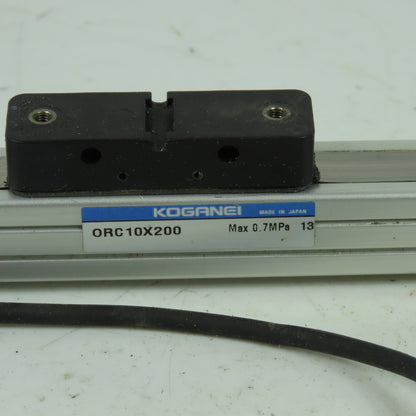 Koganei ORC10X200 Pneumatic Liner Cylinder Actuator 0.7MPa