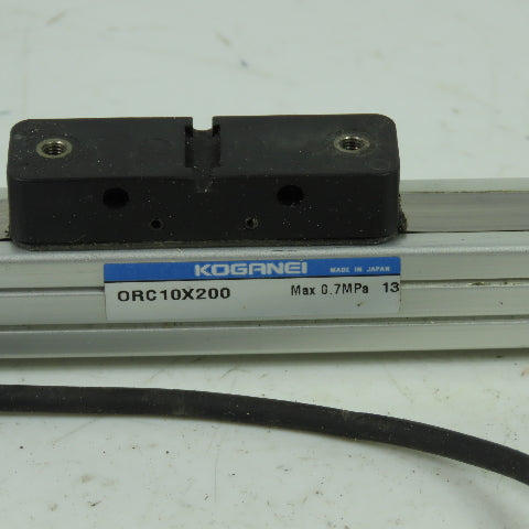 Koganei ORC10X200 Pneumatic Liner Cylinder Actuator 0.7MPa