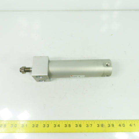 SMC CDG1RN40-100 Pneumatic Cylinder 3-15/16" Stroke 1-3/4" Bore 1.0mpA