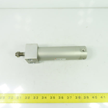 SMC CDG1RN40-100 Pneumatic Cylinder 3-15/16" Stroke 1-3/4" Bore 1.0mpA