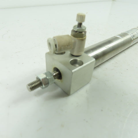 SMC CDJ2RA16-200R-H Pneumatic Cylinder 200mm Stroke 100PSI 0.4MPa