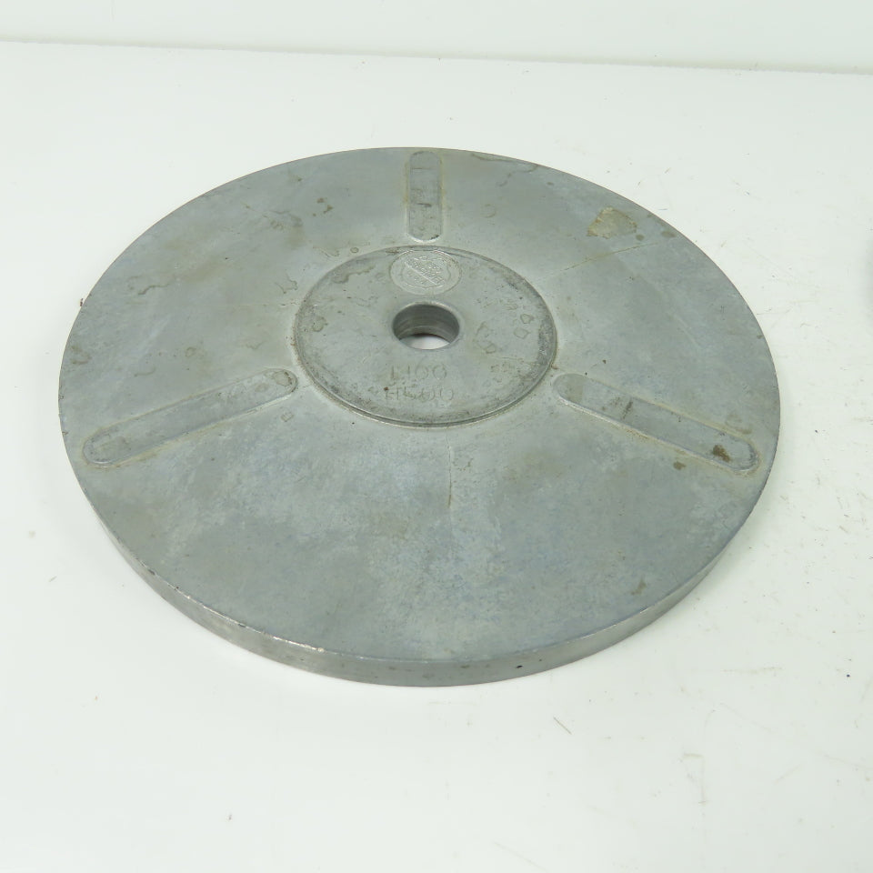 Ashcroft L100 H500 Hydraulic Gauge Tester Weight 8" OD 0.54" Thick Lot Of 2