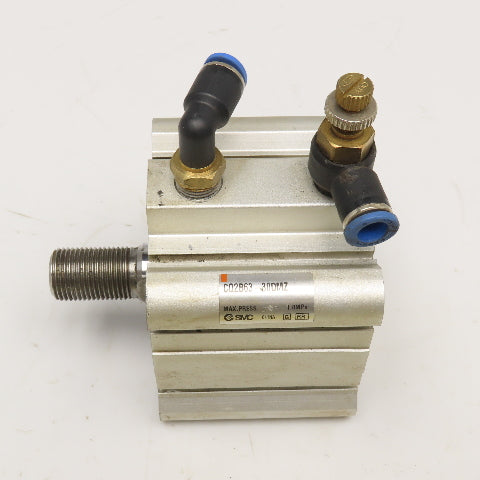 SMC CQ2B63-30DMZ 63mm Bore 30mm Stroke Double Acting Air Cylinder