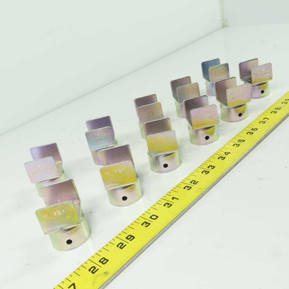 Yazaki EF-1010C Metal Pipe Frame Joints Lot Of 11