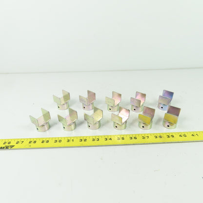 Yazaki EF-1010C Metal Pipe Frame Joints Lot Of 11