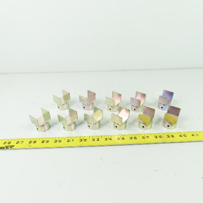 Yazaki EF-1010C Metal Pipe Frame Joints Lot Of 11