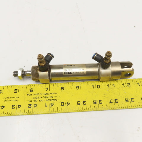 SMC CM2D25-50 25mm Bore 50mm Stroke Double Acting Air Cylinder