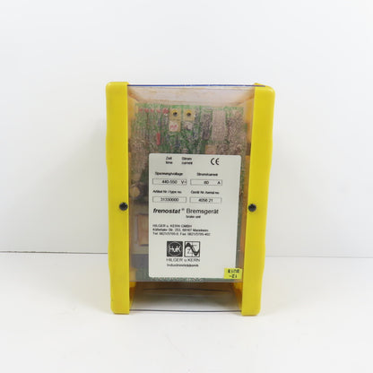 Hilger u. Kern 31330000 Frenstat Bremsgerat Brake Unit 440-500V 60A