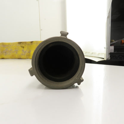 Action NH 246612 3" x 50' L Yellow Backwash / Fire Hose Service Test 400PSI NFPA