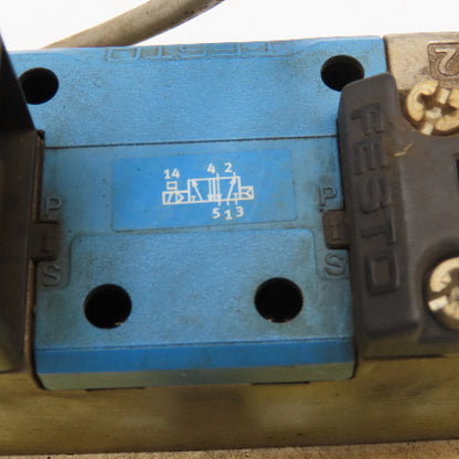 Festo MFH-5/2-D-1-C 5/2 Position Pneumatic Solenoid Valve 24VDC 42VAC Coil