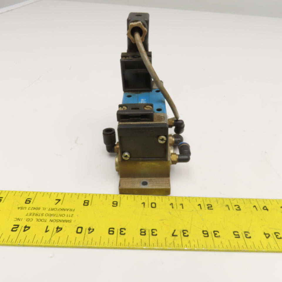 Festo MFH-5/2-D-1-C 5/2 Position Pneumatic Solenoid Valve 24VDC 42VAC Coil