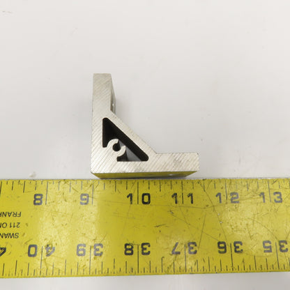4040 Series Style 1-1/8" x 2" Extruded Aluminum 90° Corner Bracket Lot Of 5