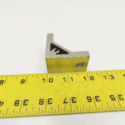 4040 Series Style 1-1/8" x 2" Extruded Aluminum 90° Corner Bracket Lot Of 5
