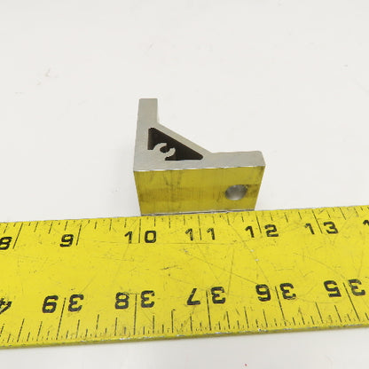 4040 Series Style 1-1/8" x 2" Extruded Aluminum 90° Corner Bracket Lot Of 5