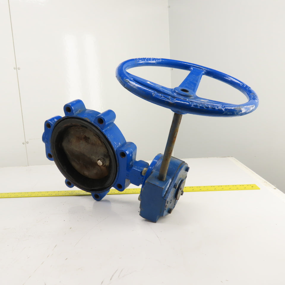 Keystone 8" Manual Gate Valve W/ 30:1 Handwheel 8 Bolt (Needs New Seal)