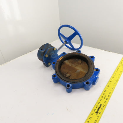Keystone 8" Manual Gate Valve W/ 30:1 Handwheel 8 Bolt (Needs New Seal)