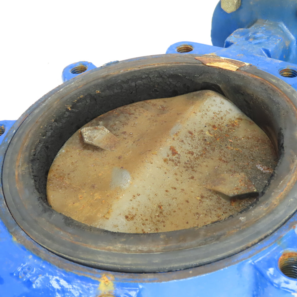 Keystone 8" Manual Gate Valve W/ 30:1 Handwheel 8 Bolt (Needs New Seal)