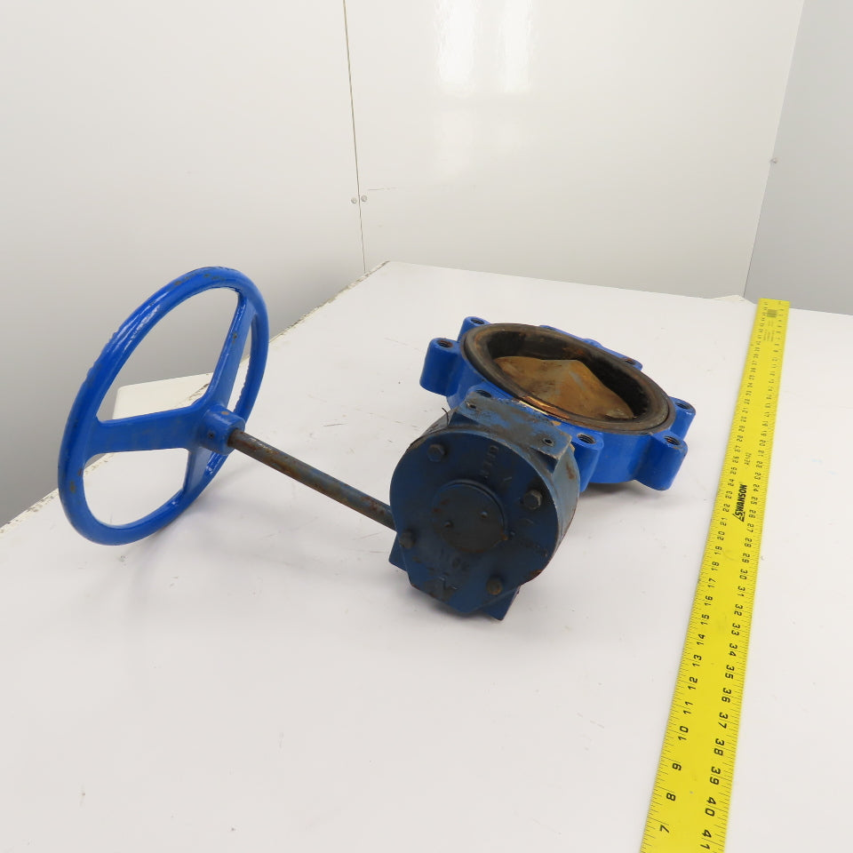 Keystone 8" Manual Gate Valve W/ 30:1 Handwheel 8 Bolt (Needs New Seal)