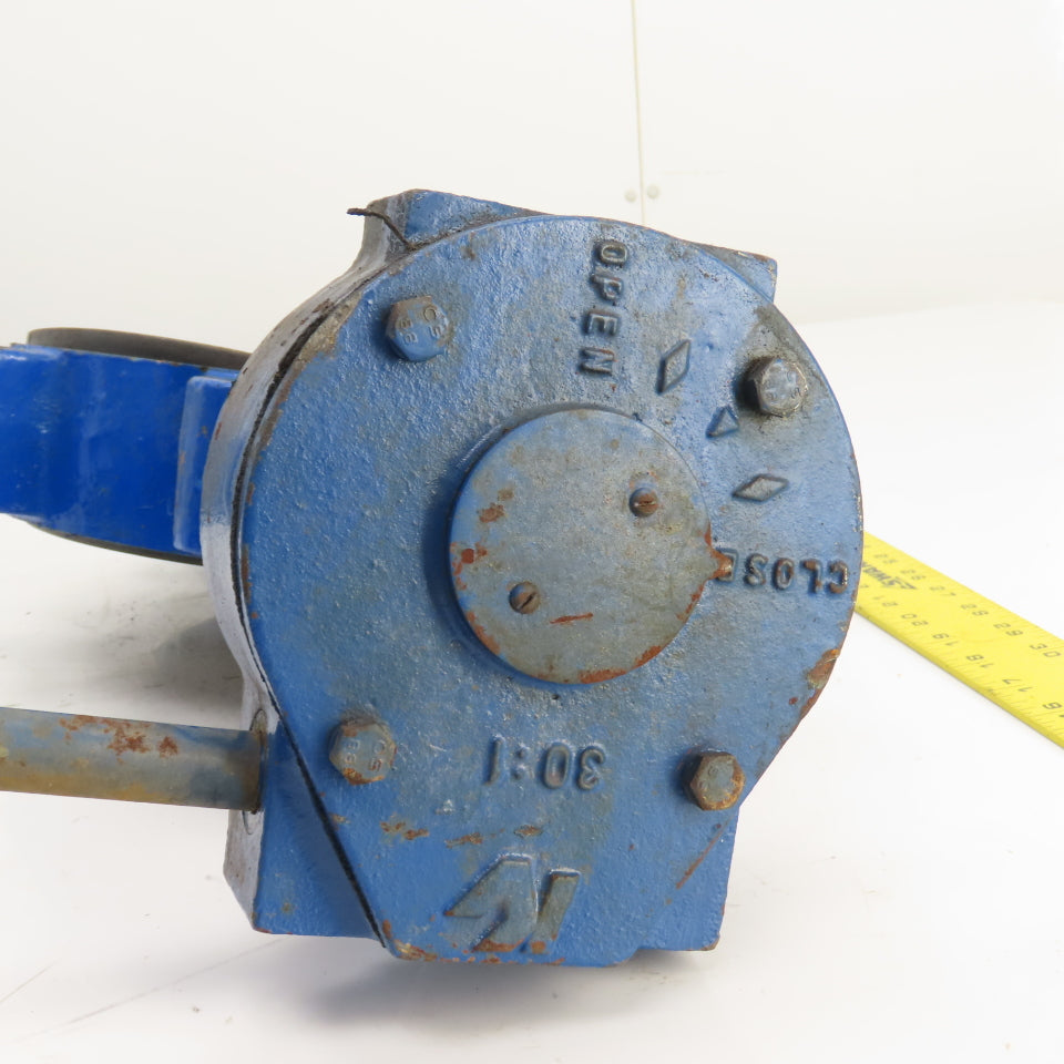 Keystone 8" Manual Gate Valve W/ 30:1 Handwheel 8 Bolt (Needs New Seal)