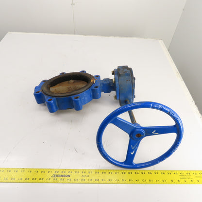 Keystone 8" Manual Gate Valve W/ 30:1 Handwheel 8 Bolt (Needs New Seal)