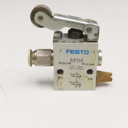 Festo V/O-3-1/8 Pneumatic 3/2 Position Limit Switch Valve G1/8