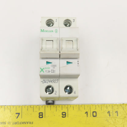 Moeller PLSM-C3/2 Xpole 3 Amp 2 Pole Circuit Breaker 400V