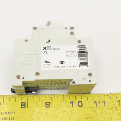 Moeller PLSM-C3/2 Xpole 3 Amp 2 Pole Circuit Breaker 400V