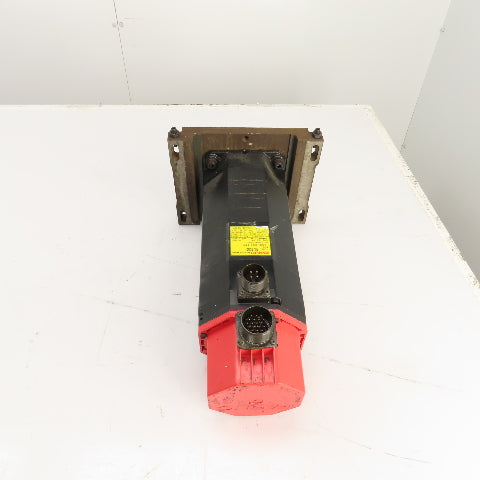 Fanuc A06B-0320-B581 AC Servo Motor 8.8Nm Torque 155V 3PH 3000RPM W/ Encoder
