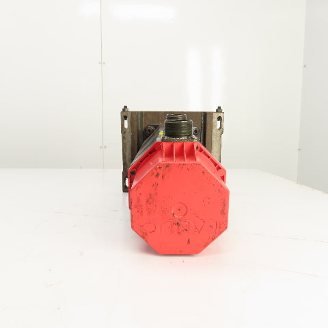 Fanuc A06B-0320-B581 AC Servo Motor 8.8Nm Torque 155V 3PH 3000RPM W/ Encoder