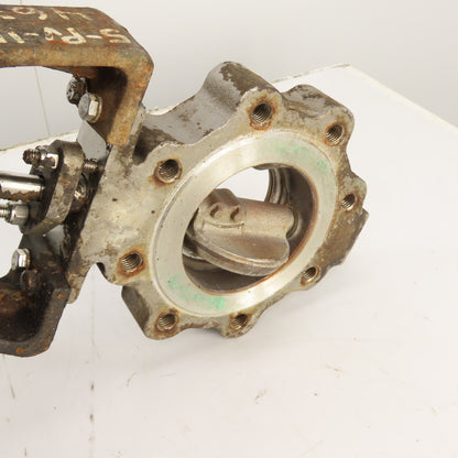 Jamesbury 4-815L-11-3600TT 6" Butterfly Valve & Pneumatic Actuator W/ Positioner