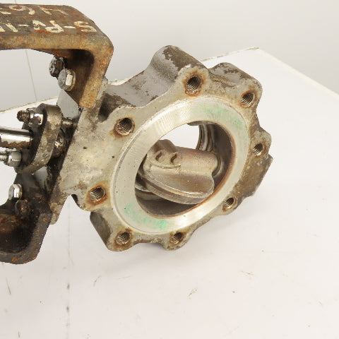 Jamesbury 4-815L-11-3600TT 6" Butterfly Valve & Pneumatic Actuator W/ Positioner