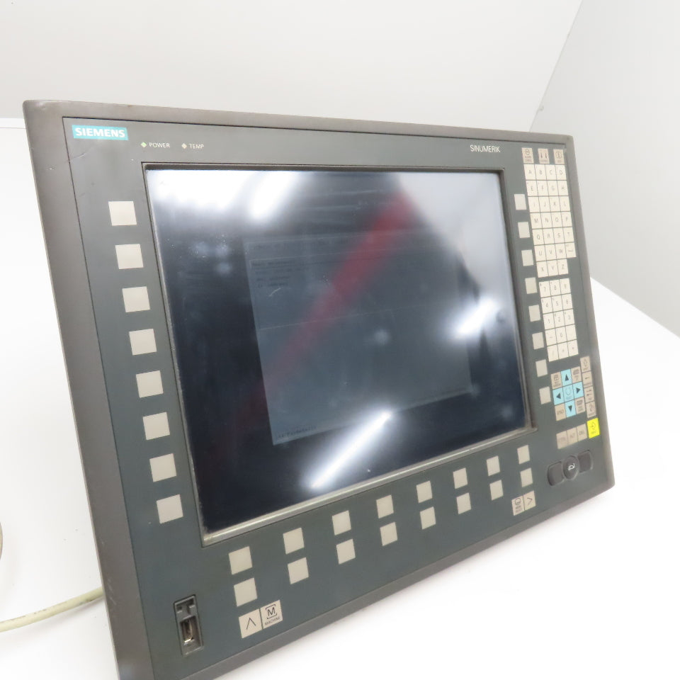 Siemens 6FC5203-0AF08-1AB2 Sinumerik HMI Touch Screen HMI 15" Operator Panel