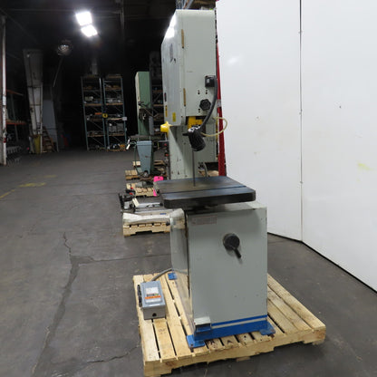 Acra KV-50 20" Throat Vertical Bandsaw 3Ph 220V 11-1/2" Cutting Height