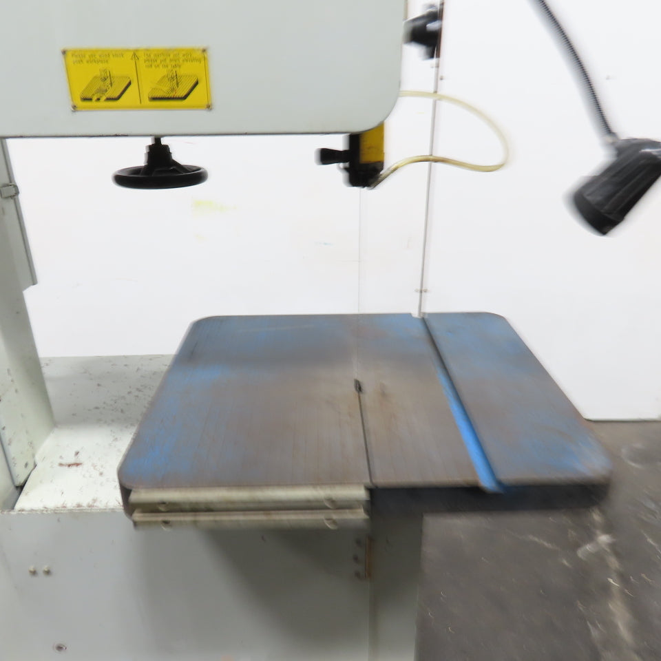 Acra KV-50 20" Throat Vertical Bandsaw 3Ph 220V 11-1/2" Cutting Height