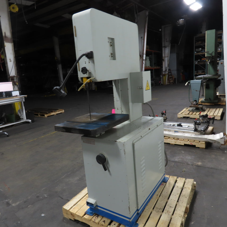Acra KV-50 20" Throat Vertical Bandsaw 3Ph 220V 11-1/2" Cutting Height