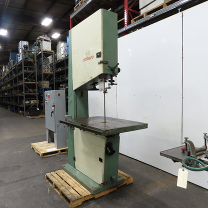 Centauro 900 CO Industrial Tilt Table Vertical Bandsaw 34" Throat 230/460V 3PH