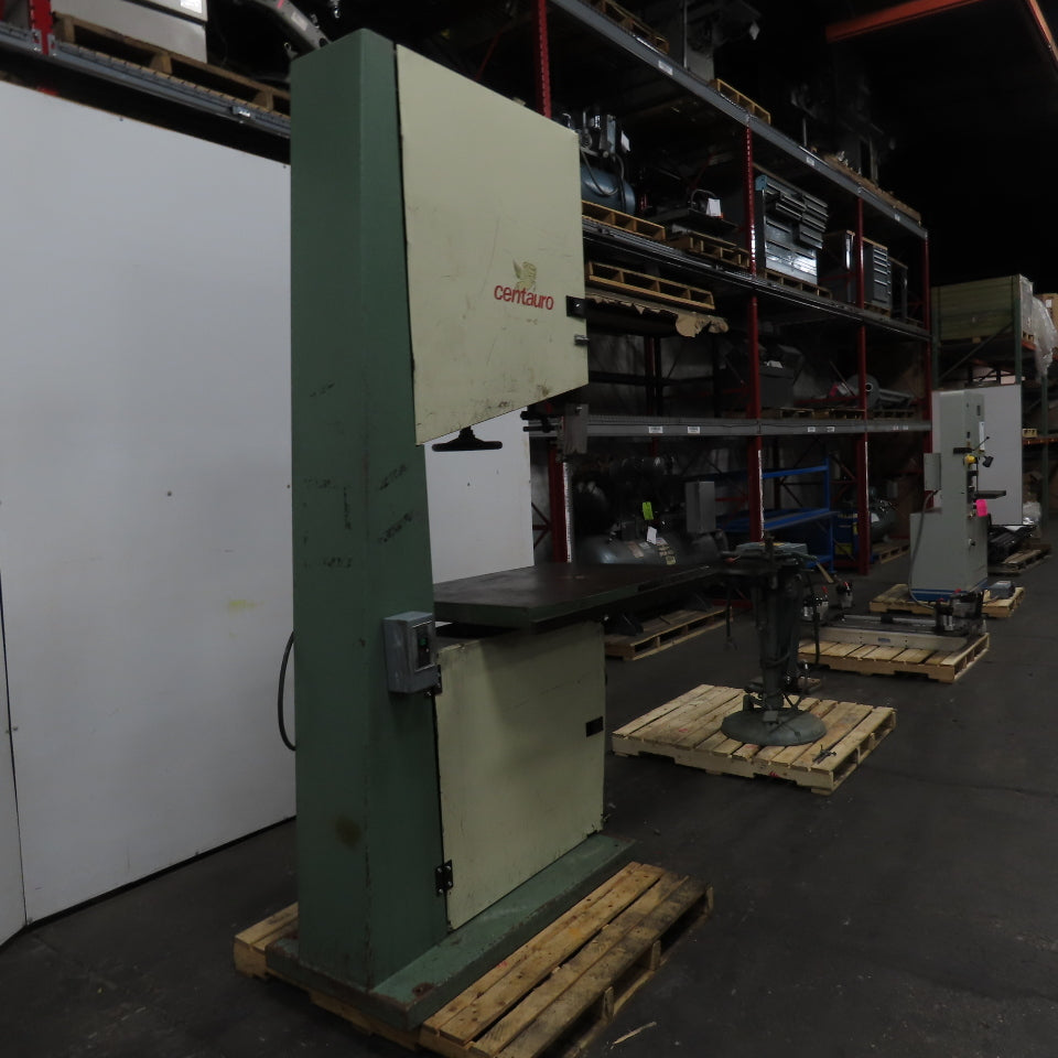 Centauro 900 CO Industrial Tilt Table Vertical Bandsaw 34" Throat 230/460V 3PH