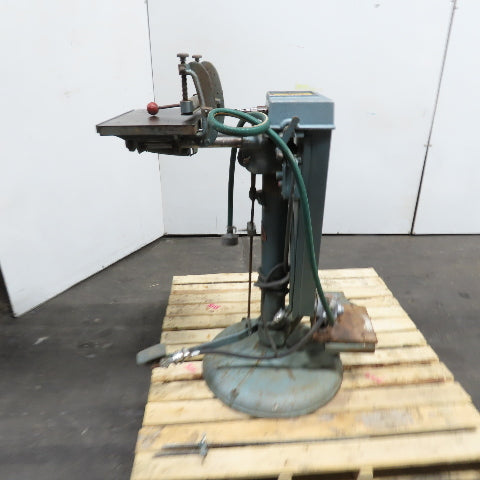 Newton B100 Pneumatic Horizontal Dual Spindle Boring Machine W/ Clamps